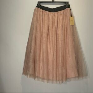 NWT Halogen Dusty Rose Tutu Skirt
